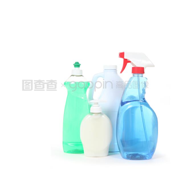 家用清洁剂,洗洁精和漂白剂