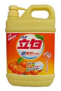 立白洗洁精怎样打开
